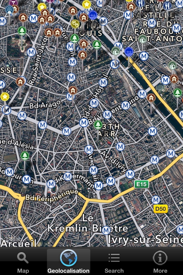 Paris - guide découverte gratuit - plans, métros & monuments screenshot 4