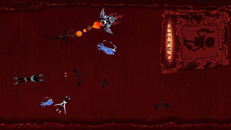 Stickman Flying Fantasy Hero