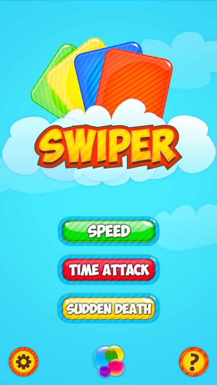 Swiper - the original free challenging fast reflex card swipe game