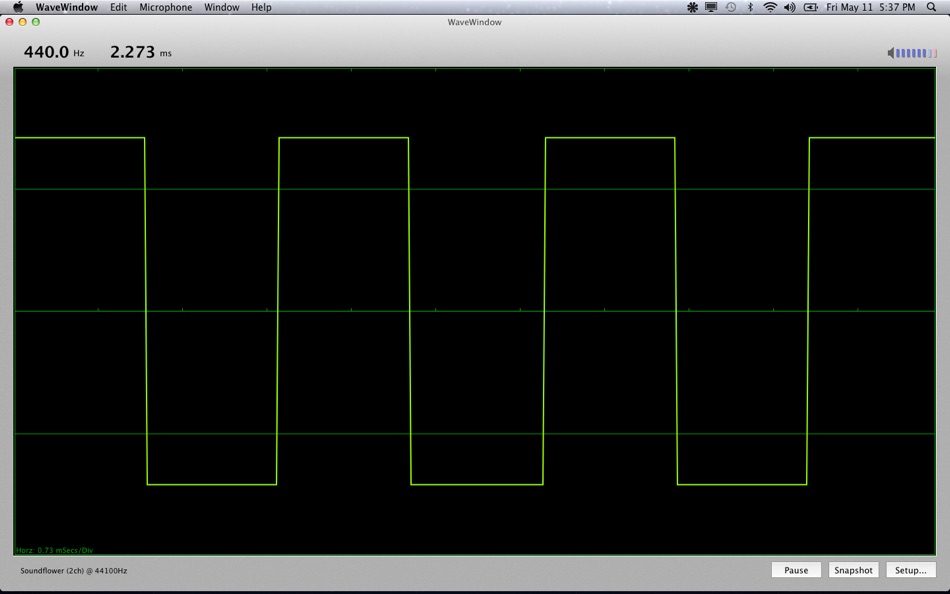 #5. WaveWindow (macOS) Podle: Laidman & Katsura