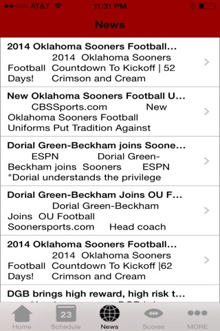 College Sports - Oklahoma Football Edition screenshot 4