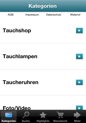 TauchShop screenshot 2