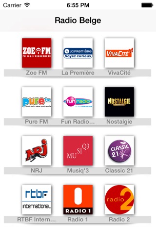 Mes Radios Belgique : Toutes les radios Belges dans la même app ! Vive la radio ;)のおすすめ画像1