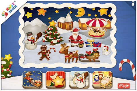 Christmas Kids Puzzle (by Happy-Touch) screenshot 3
