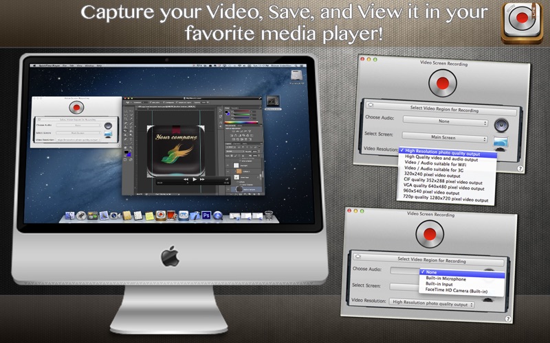 Screenshot #3 pour Screen Record Lite