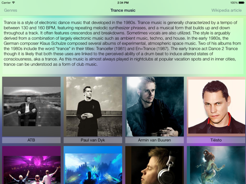 Screenshot #5 pour Electronic Music Guide