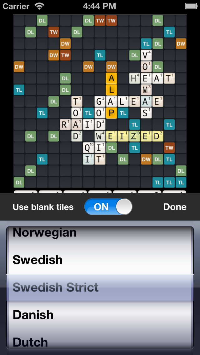 Screenshot #2 pour Wizard Free for Wordfeud