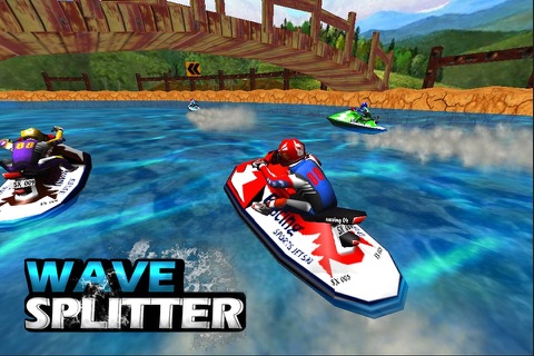 Wave Splitter ( 3D Jet Ski Racing Games ) screenshot 4