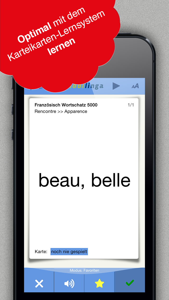 How to cancel & delete Französisch Vokabeltrainer mit 6 Stufen Lernsystem mit  5000 Vokabeln from iphone & ipad 3