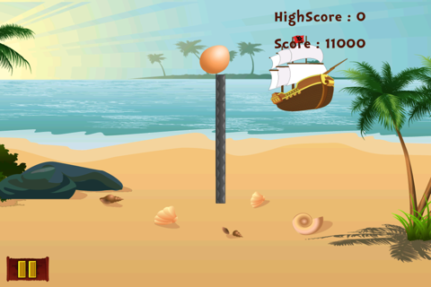 Pirate Parrot Egg Drop Rush - Amazing Caribbean Rescue Adventure Challenge screenshot 3