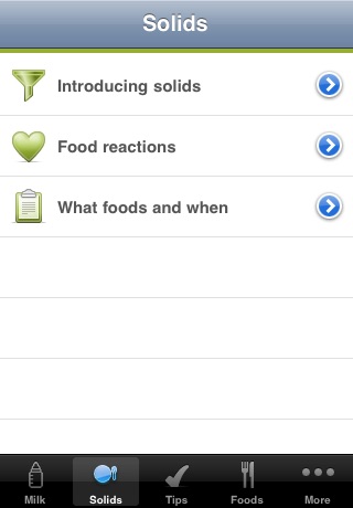 Baby & Toddler Nutrition screenshot 2