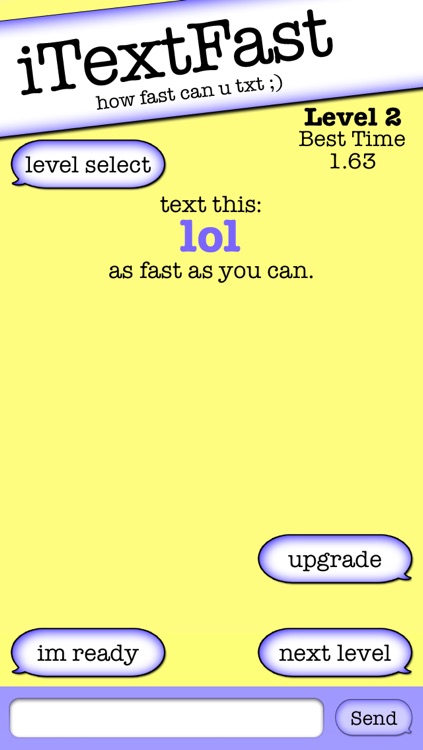 iTextFast Free - The best free texting speed typing test