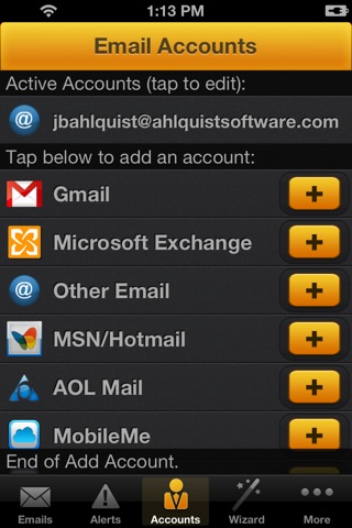 iPriorityMail Pro - Instant Email Notification screenshot 2