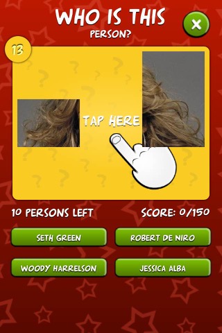 有名人写真クイズ - 無料のセレブ画像単語ゲームのおすすめ画像1