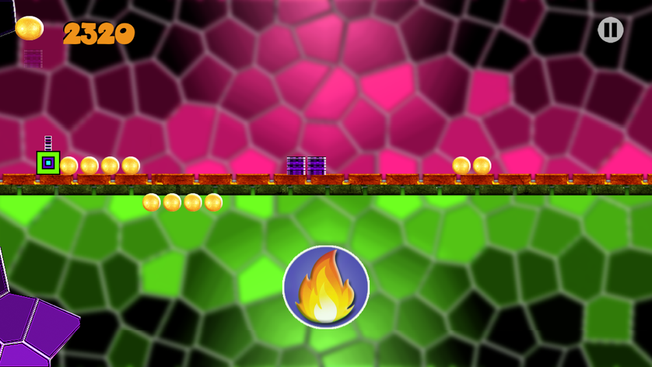 #2. Block Reverse - Geometry Reverse Dash - Don't touch the Spikes Block (iOS) By: AppsNice
