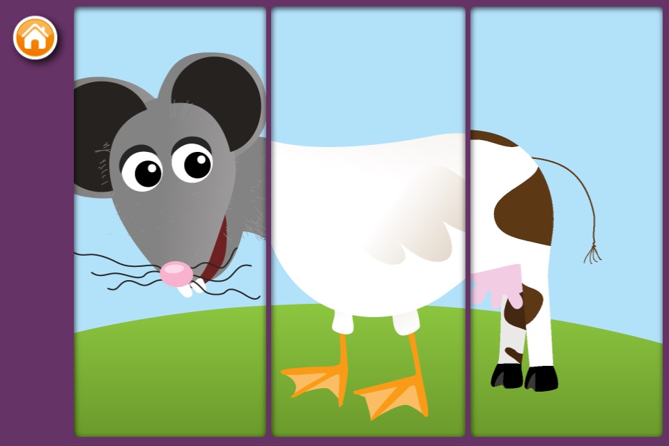 Heydooda! Animal Mix & Match - a preschool puzzle game for kids and toddlers screenshot 3