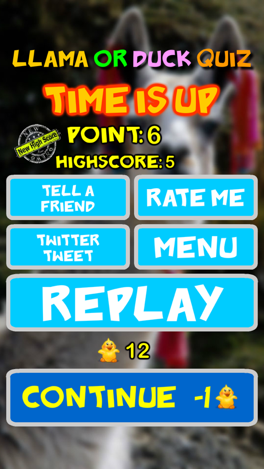 #4. Llama or Duck (iOS) 由: Yuan Ruan
