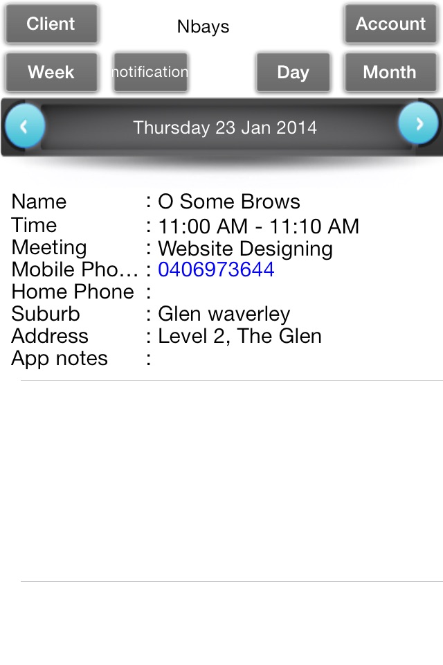 Appointments Organizer screenshot 4