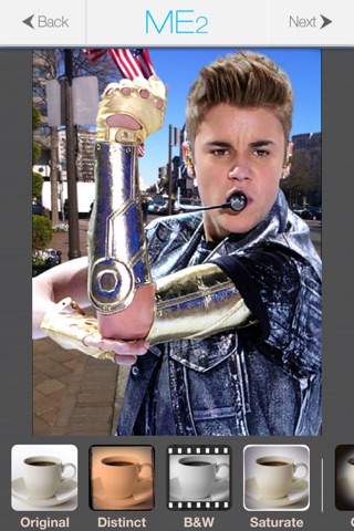 Me2 for Justin Bieber screenshot 2