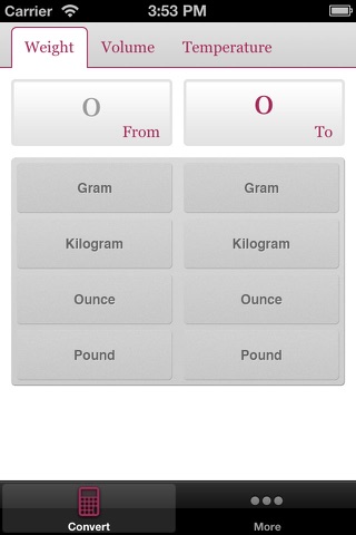 Kitchen Unit Converter screenshot 2