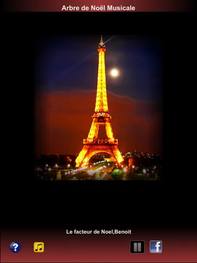 Capture d'écran de Arbre De Noël Musicale Chants Gratuits sur iPhone 3
