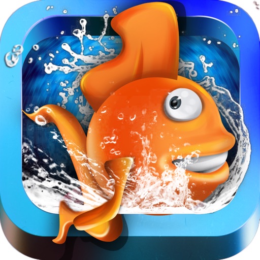 A Happy Fish in Candy Sea Water World Aquarium icon