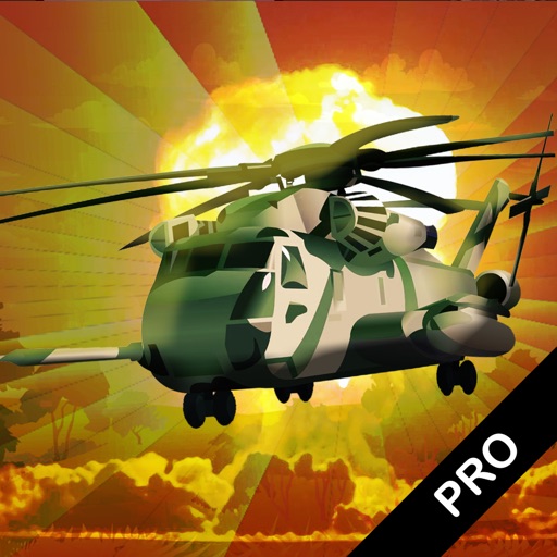 Attack Chopper 2 Pro - Air-striker warrior against a black-hawk guild. Fly an Apache, dodge to avoid hordes of war-zone chaos. iOS App