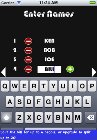 Splitt Free - Bill Splitter screenshot 2