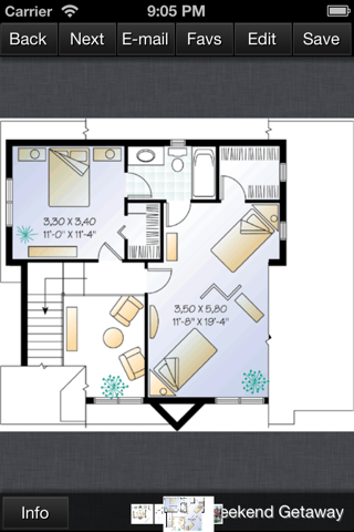 Cottage - Family Home Plans screenshot 3
