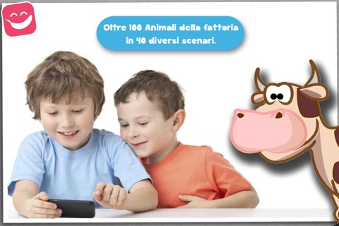 Sound Game Farm Animals Cartoon for kids and toddlers screenshot 3