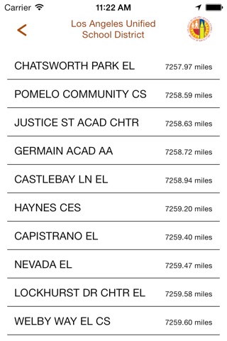 LAUSD School Search screenshot 4