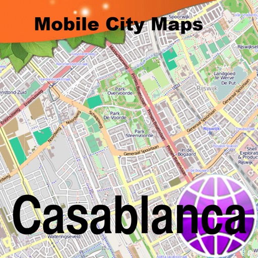 Casablanca Street Map icon