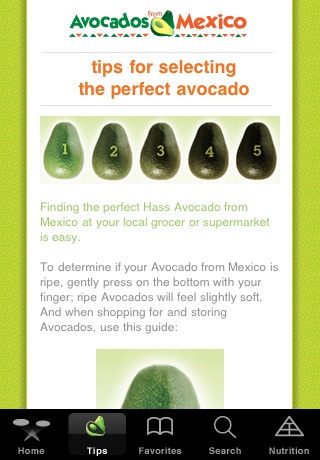 Avocados from Mexico Amazing Recipes screenshot 2