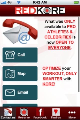 Redkorefitness App screenshot 2