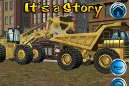 Game screenshot Heavy Trucks Book, Puzzle and a Toy for preschool, toddlers and babies apk