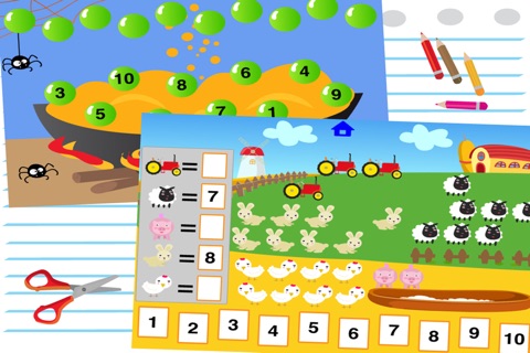 Math is fun: Age 3-4 (Free) screenshot 2