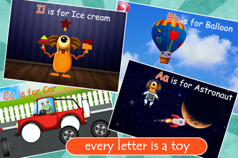 Monster ABCs – Letters Handwriting Game for Kids FREE screenshot 2