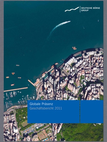 Corporate reports of Deutsche Börse AG screenshot 2
