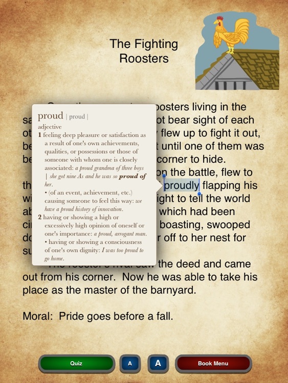 Reading Comprehension: Fable Edition