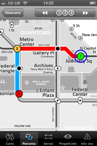 Washington Metro - Map and route planner by Zuti screenshot 4