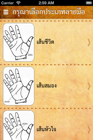 ดูลายมือ : อนาคต เนื้อคู่ ความรัก เงินทอง เจริญก้าวหน้า การงานมั่นคง screenshot 2