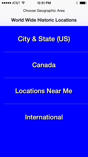 World Wide Historic Locations