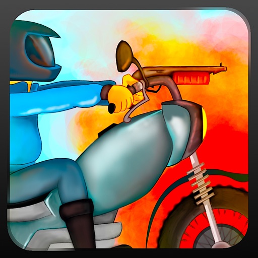 A Clash of Angry Harlem Bikers - Oldschool Bike Race Shooting Game PRO icon