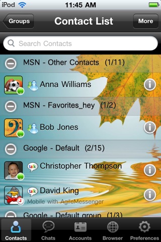 Agile Messenger HD Pro screenshot 2