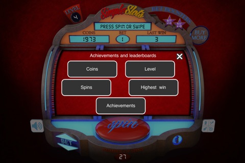 Simple slots - casino style slot machine screenshot 4