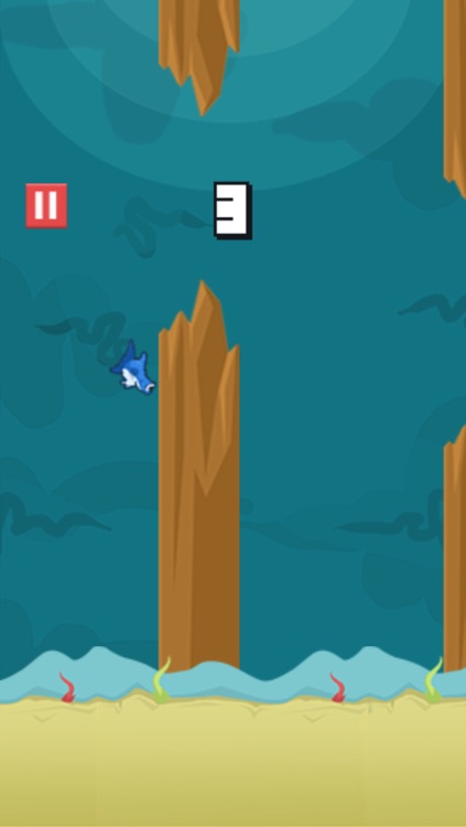 Clumsy Hammerhead Shark - Endless Flapping Game