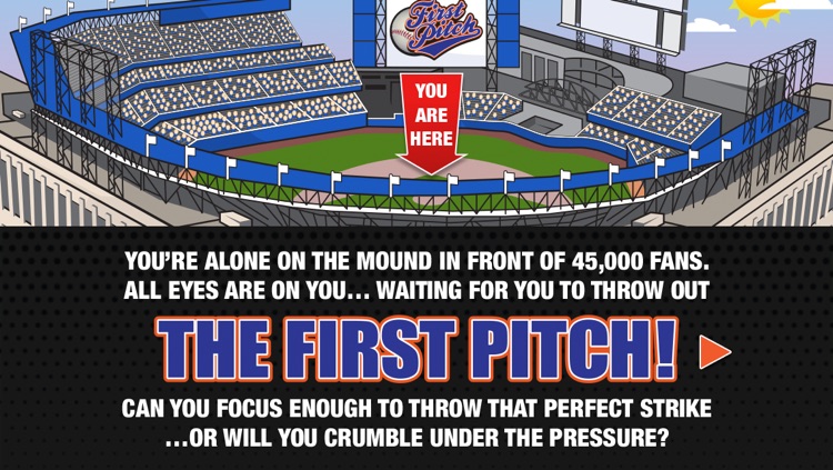 First Pitch - Live The Baseball Fantasy