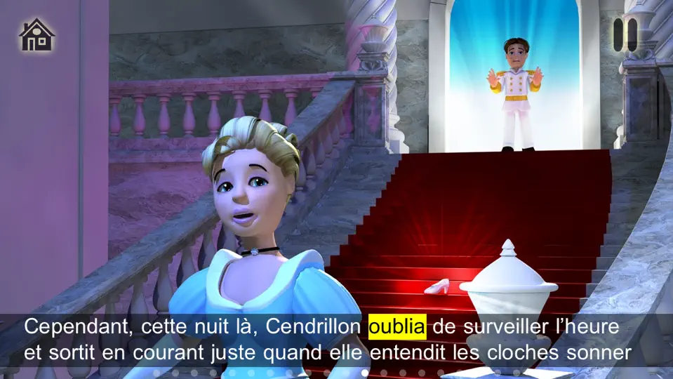 Captura de pantalla de Cenicienta - Libro Y Juegos (Lite) en iPhone 3