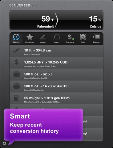 Converter Touch HD ~ Fastest Unit Converter screenshot 4