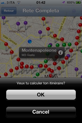 iMetro Milan screenshot 3